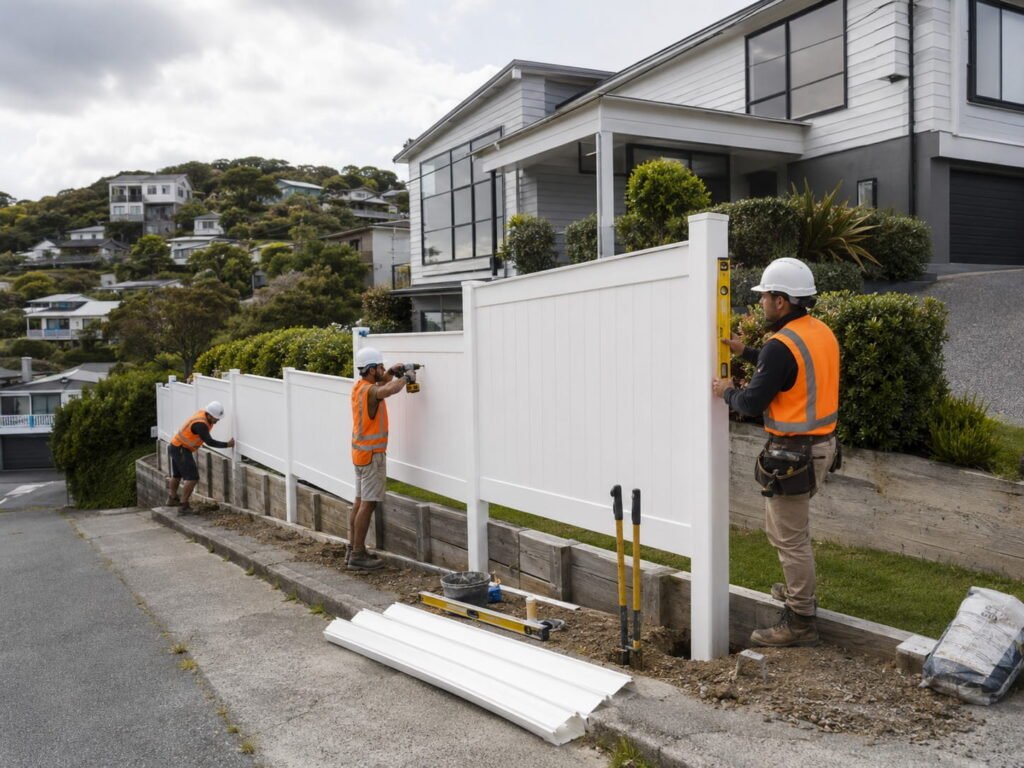 PVC fencing contractors wellington nz