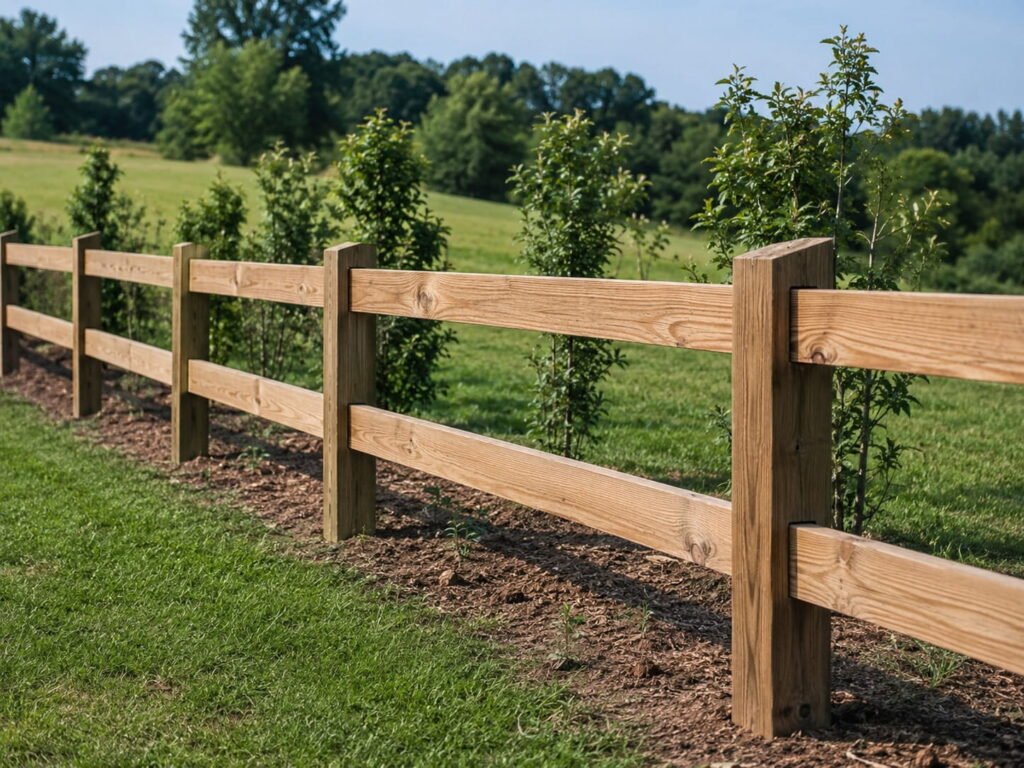 post and rail fence contractors