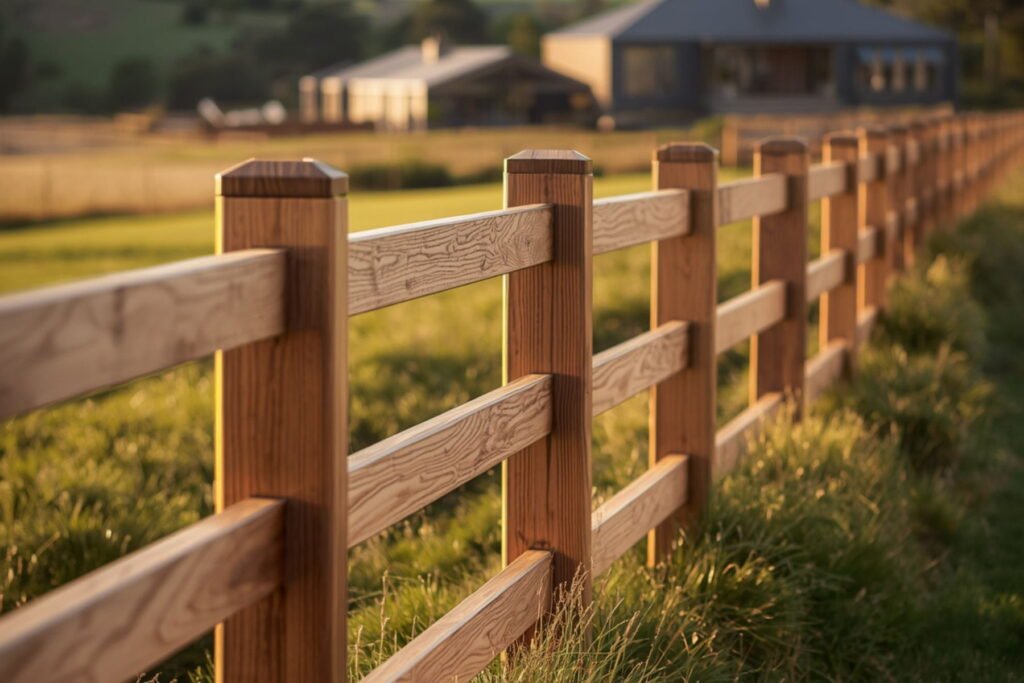 post and rail fence services wellington