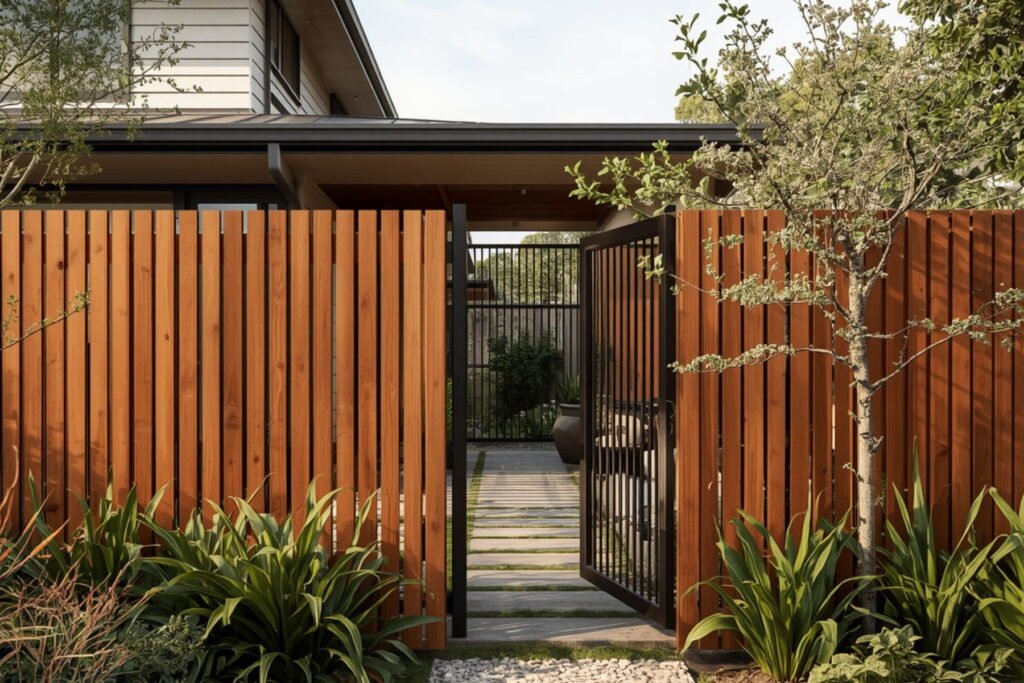 wellington wooden fence